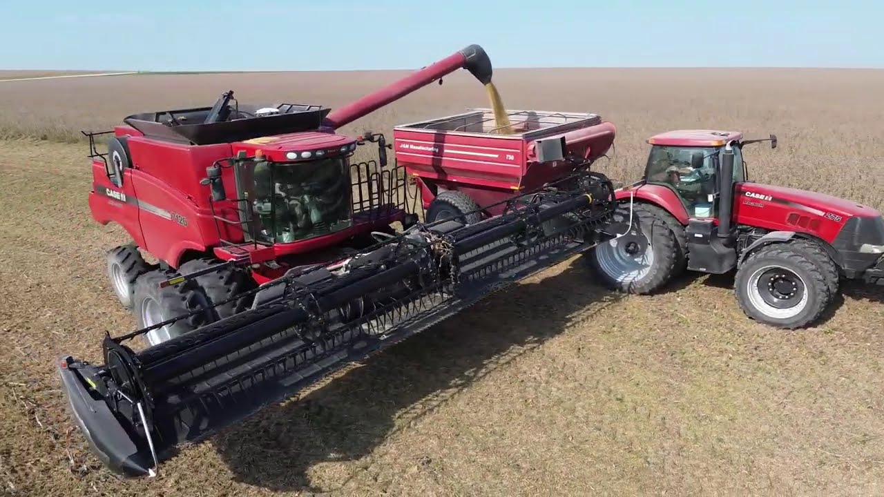 2025 Nebraska Soybean Harvest Time Unedited (Shorts) Version