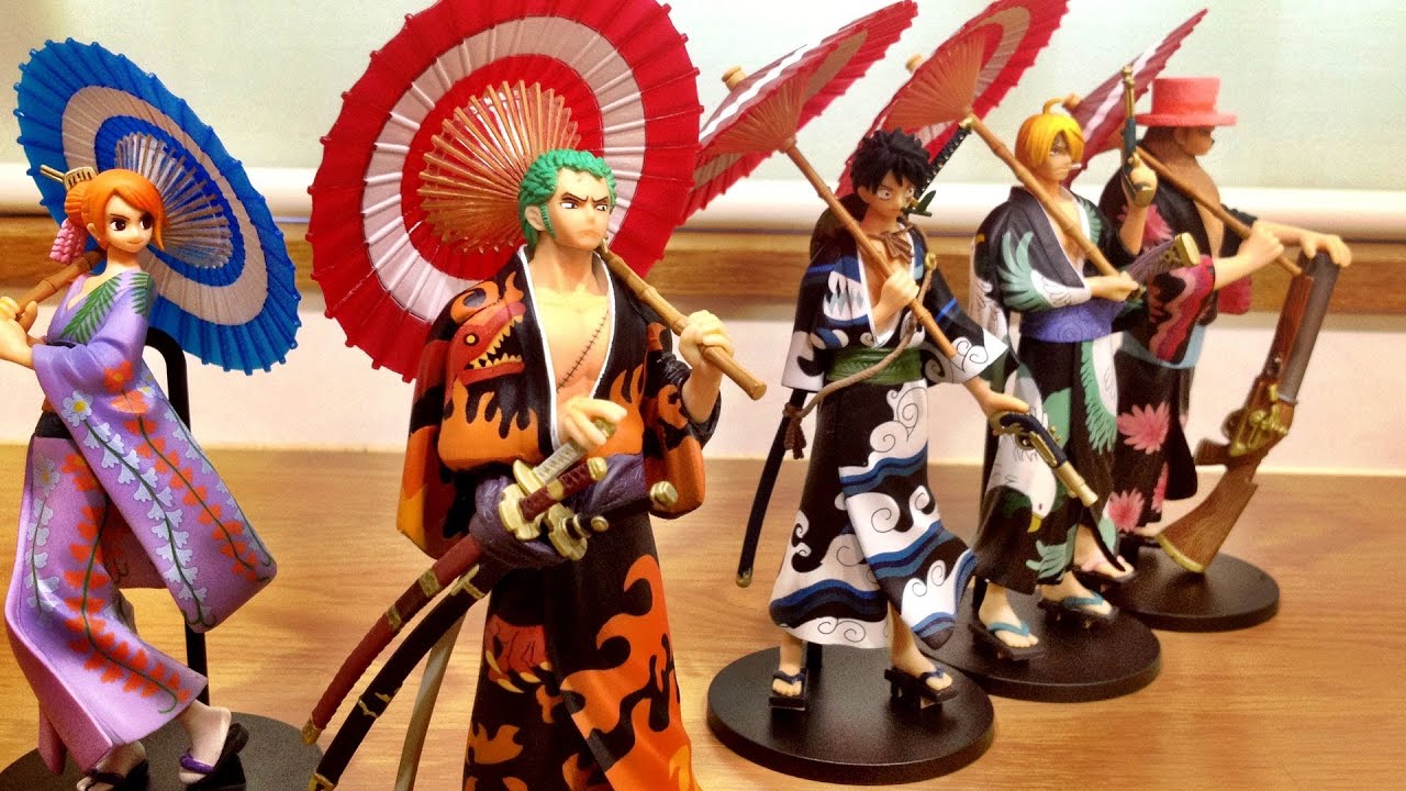 ワンピース フィギュア ゾロ 着物ver Youtube