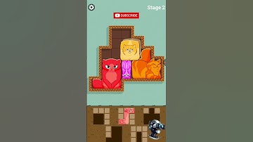 🐾 Cat Puzzle Level 2 – Can You Help These Cute Cats Escape? | Relaxing Puzzle Game