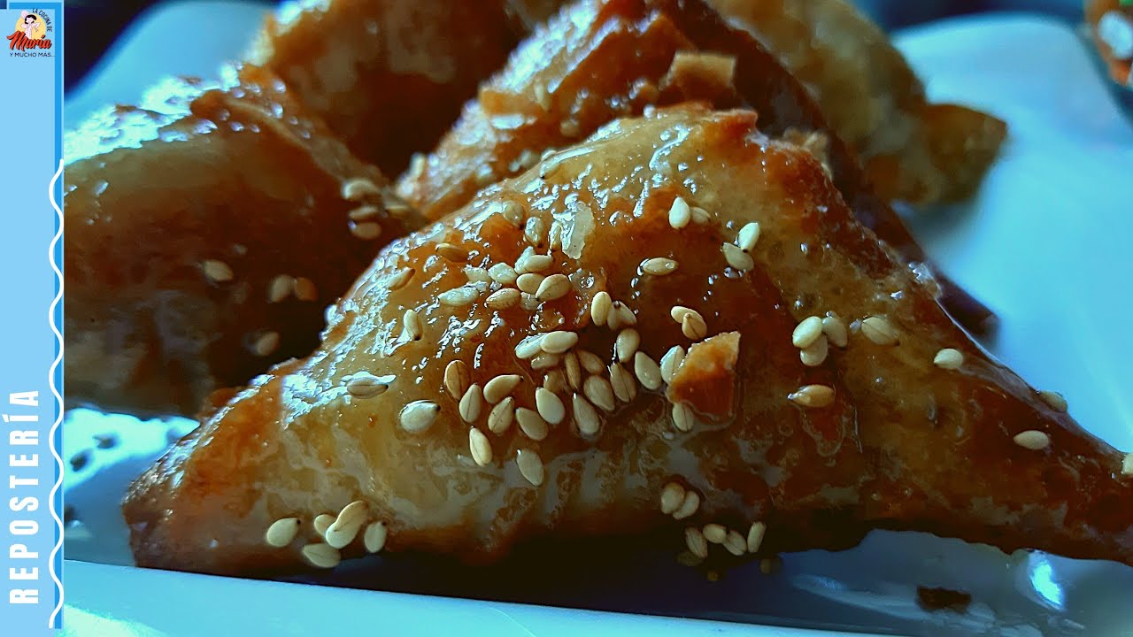Dulces con frutos secos: Briouats de Almendras , Pasteles Marroquíes