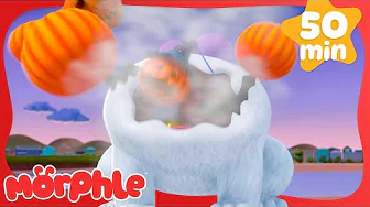 Gobblefrog's Halloween Party | Morphle Kids Cartoons | Animation Compilation | After School Club