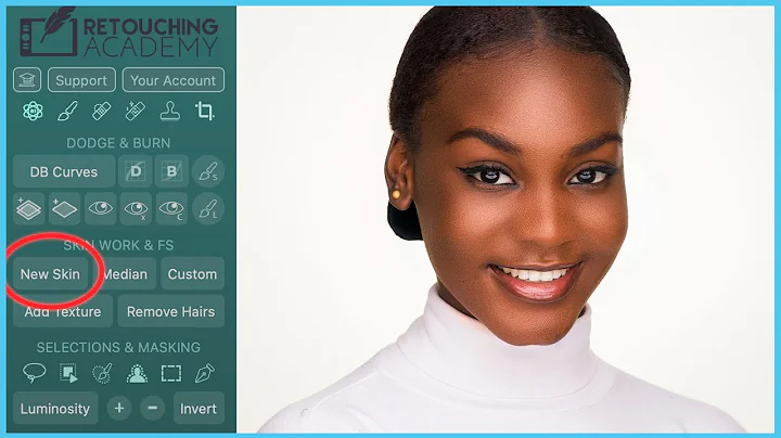 Retouching Academy’s "NEW SKIN" Can This Tool Replace Frequency Separation?