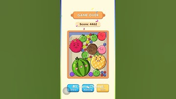Fruit Merge: Satisfying ASMR Puzzle Game | Watermelon game #games #fruitgame #game@RS_Game_Channel