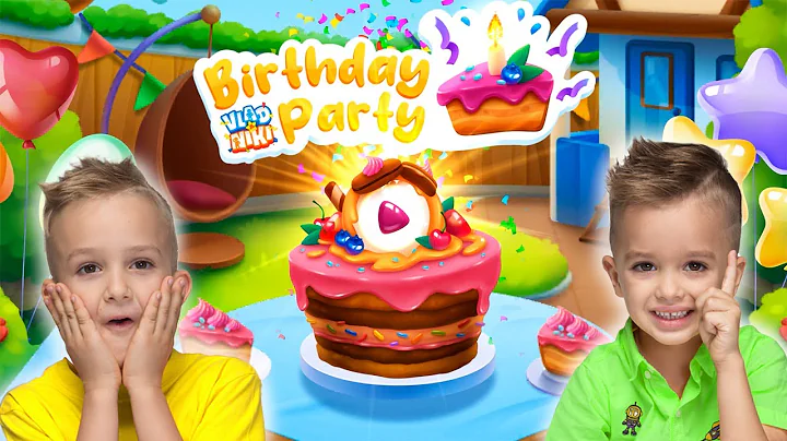 Vlad and Niki Birthday Party - New game for kids