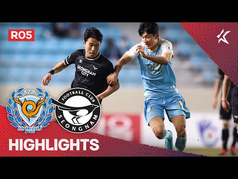 Daegu Seongnam Goals And Highlights