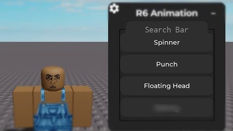 Fe R6 Animation - Universal Script