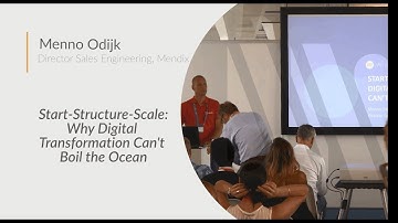 Start-Structure-Scale: Why Digital Transformation Can