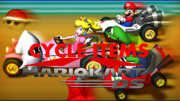 Mario Kart DS Action Replay Hack  Cycle Items