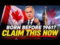 📌 CANADIAN SENIORS BORN BEFORE 1961? CLAIM THESE HIDDEN PAYOUTS BEFORE IT'S TOO LATE