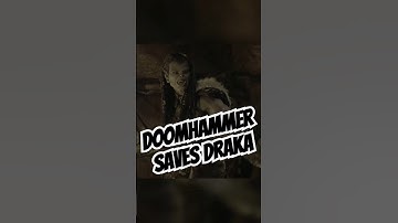 Orcs attack, Orgrim Doomhammer Saves Draka Warcraft #shorts #warcraft #movie