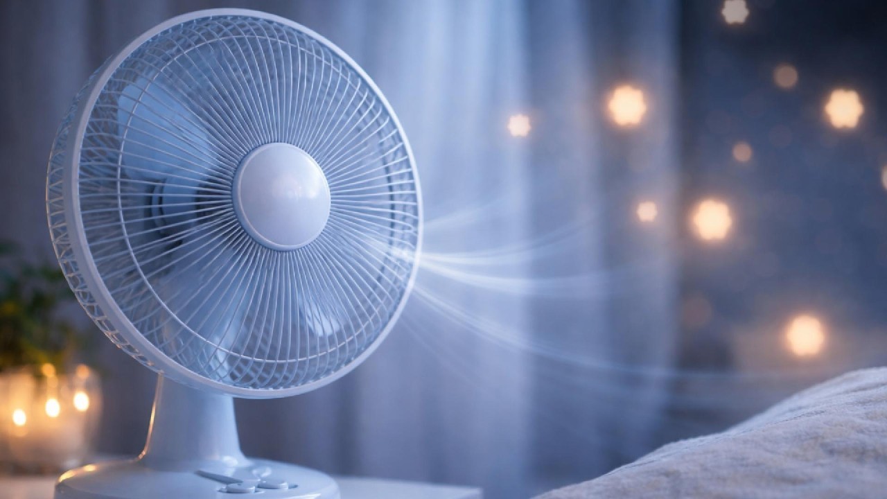 Powerful Fan White Noise for Deep Sleep  10 Hours for Studying & Relaxation