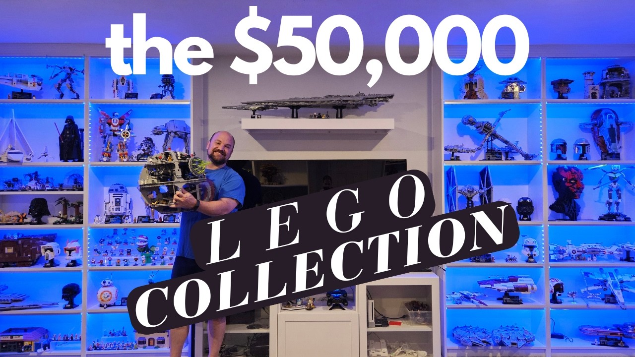$50,000 Dollars in LEGO! The 2024 Collection Tour - YouTube