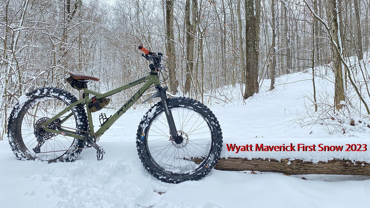 Wyatt Maverick First Snow 2023!