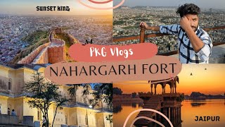 My First Week in Jaipur! | Nahargarh Fort Travel Vlog & Sunset View | PKG Vlogs