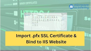 How to Install an SSL Certificate in IIS (Step by Step)
