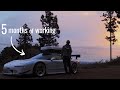 Solo car camping in winter. 1991 HONDA NSX camping around japan day 31. Healing relaxing night camp.
