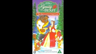 Opening to Beauty and the Beast: The Enchanted Christmas UK VHS (1997)