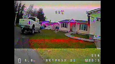 betafpv 65x caddx cam test