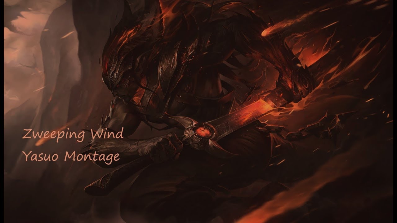 Yasuo Montage #5 - Zweeping Wind - Yasuo Main - Keyblade/Airblade/Wallblade/Walldash