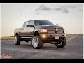 Badass RAM 2500 on 24x14 Specialty Forged wheels Does a burn out in the middle of no where!