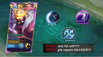 EXP FRANCO !! CRITICAL BUILD IS ZO KAPOT (moet je proberen) FRANCO FIGHTER BUILD GAMEPLAY ~ MLBB