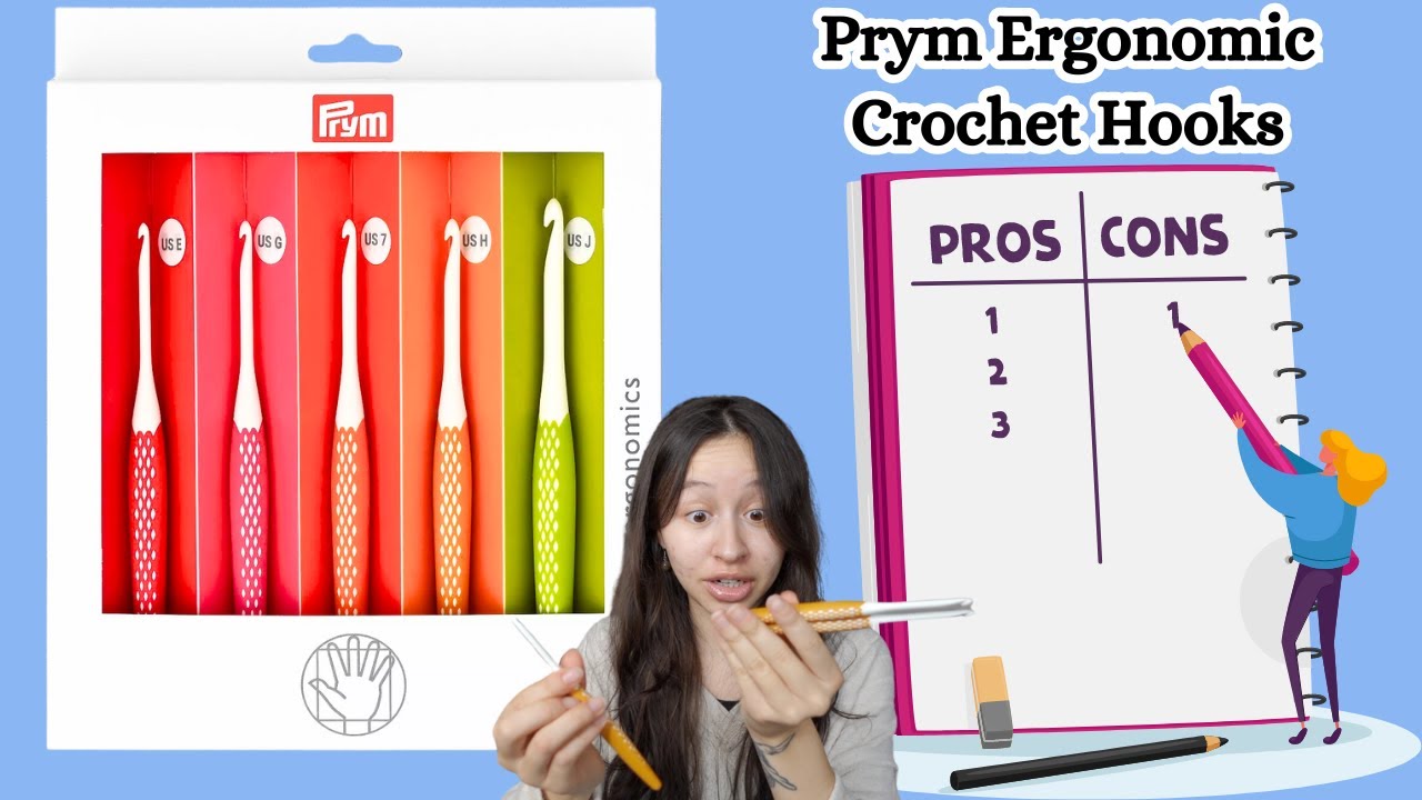 CLOVER vs PRYM Crochet Hooks / Which Are Better? / Hook review COACHH 