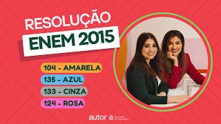 Enem 2015 - Autoria Language - Question 104 | Languages, yellow exam