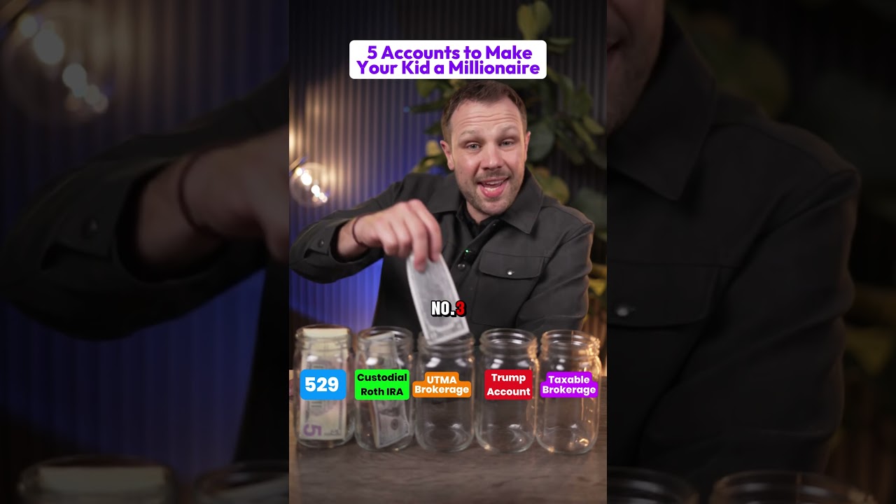 5 accounts to make your kids a millionaire!