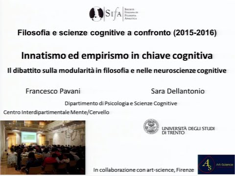 Innatismo ed empirismo in chiave cognitiva - Sara Dellantonio - Rovereto 2 dicembre 2015