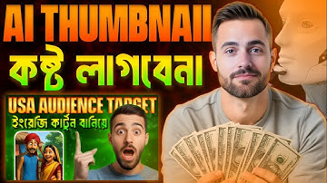 🎯Ai thumbnail generator | থাম্বনেইল কিভাবে তৈরি করব| How to make thumbnail/Ai thumbnail maker bangla