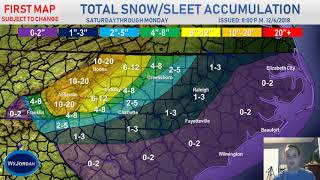 WINTER WEATHER VIDEO: THURSDAY 12/6/2018 EVENING UPDATE