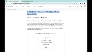 Essential Google Cloud Infrastructure: Foundation || #qwiklabs || #quiz