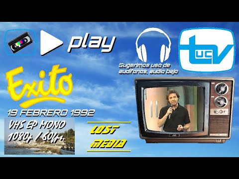 Programa Exito - 19 Febrero 1992 (Fragmento) - Canal 13 UCTV