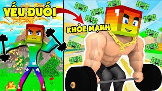 MINI GAME : CUỘC THI SỨC KHỎE VIP ** THỬ THÁCH NOOB LÀ NGƯỜI KHỎE MẠNH NHẤT TRONG MINECRAFT ??