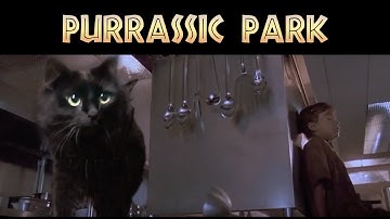 Jurassic Park - Starring my cat