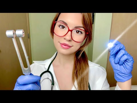 ASMR-Detailed-Nurse-Exam-In-BED-Medical-Exam-Cranial-Ne