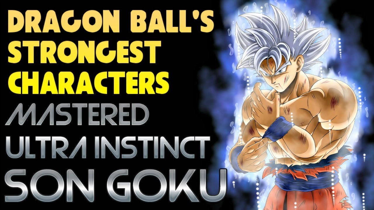 Dragon Ball Super' Goku Ultra Instinct Mastered