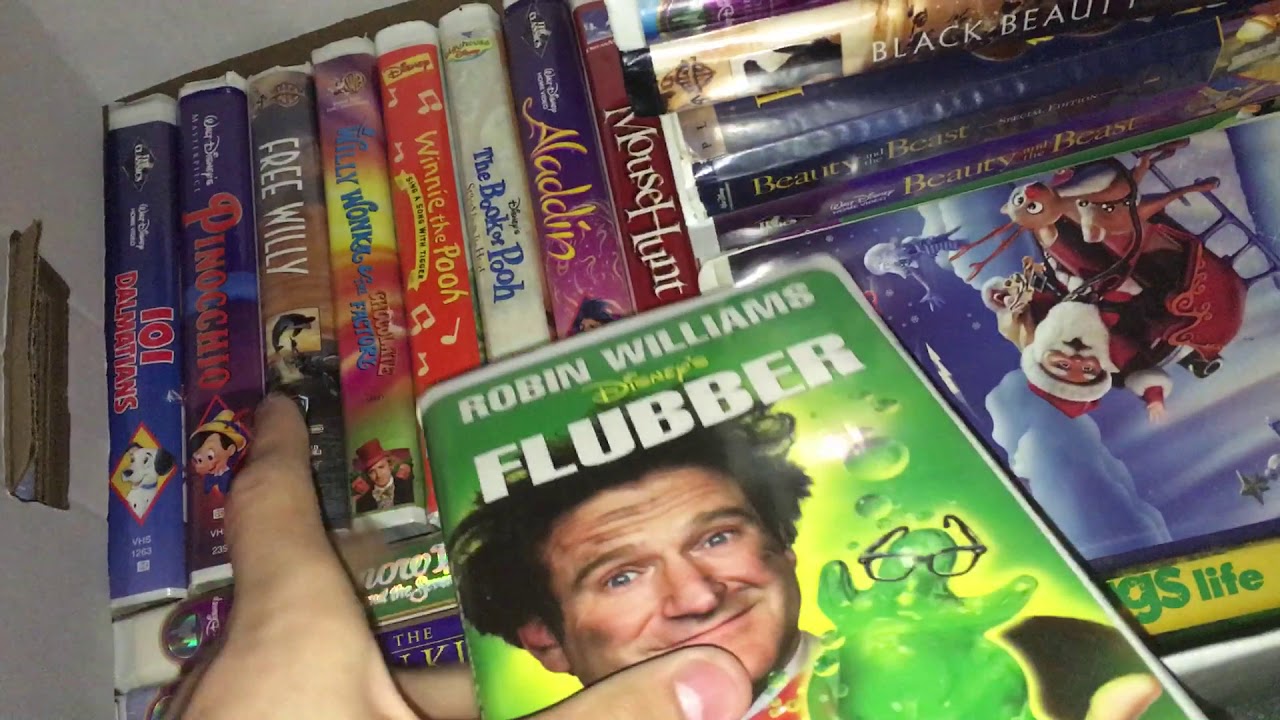 My VHS Collection (Clamshells) YouTube