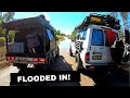 TRAVELLING AUSTRALIA | STUCK IN FLOODS | OUTBACK QUEENSLAND | CAMPING AT GOONDIWINDI | TOYOTA TROOPY