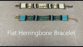 Flat Herringbone Bracelet