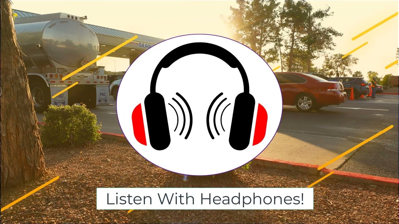 [Binaural Recording] Costco Gas Line