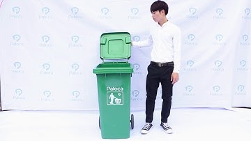 Thùng rác nhựa HDPE 120L
