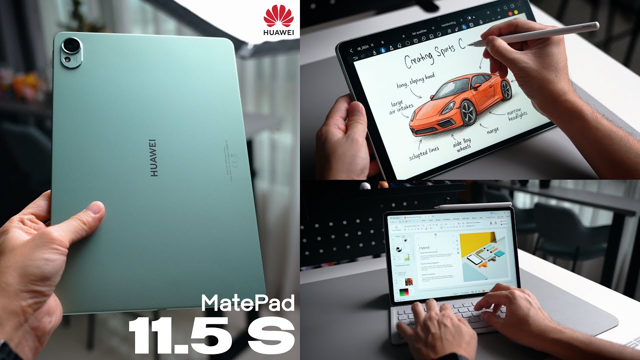 HUAWEI MatePad 11.5 S - Compact, Lightweight, and with M-Pencil