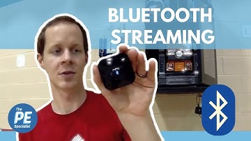 How to Setup an NFC Bluetooth Receiver to Stream Music to a Stereo in PE Class