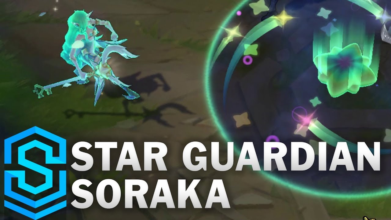 Star Guardian Soraka Skin Spotlight Pre Release League Of Legends Youtube