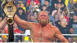 WWE 31 October 2025 Brock Lesnar Wins World Heavyweight Championship On Raw