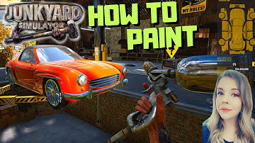 HOW TO PAINT Other Restoration Projects & Where to FIND THEM - Junkyard Simulator
