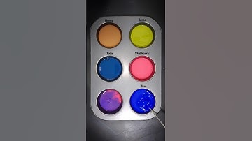 color mixing magic💥😍😵#shortvideo #satisfying #asmr #art