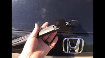 Replace Rear Wiper Arm - 2013 Honda Odyssey