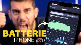 28 ASTUCES pour améliorer l'autonomie de BATTERIE IPHONE sur iOS15 !